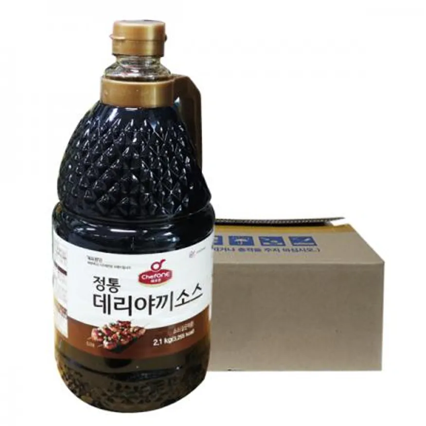 쉐프원 정통 데리야끼소스2.1kg 6개 1박스 이미지
