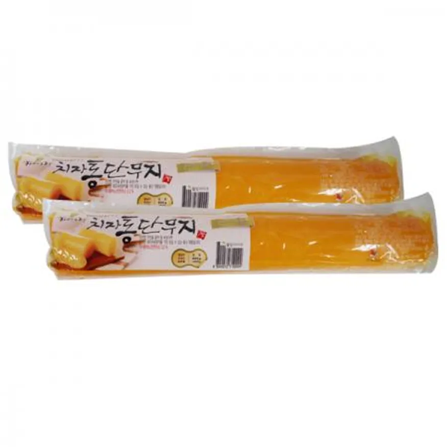 자연그린 치자통단무지600g 10개 1박스 이미지