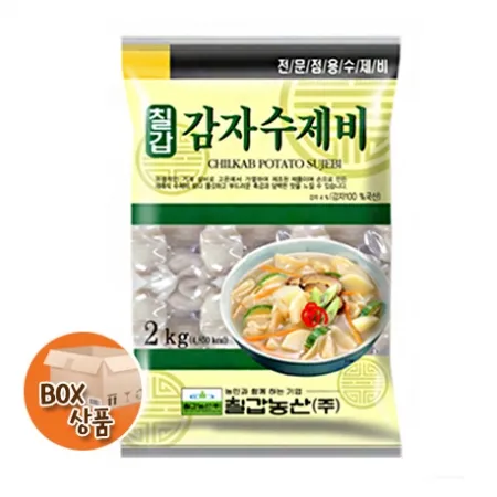 칠갑감자수제비 2kg*6개