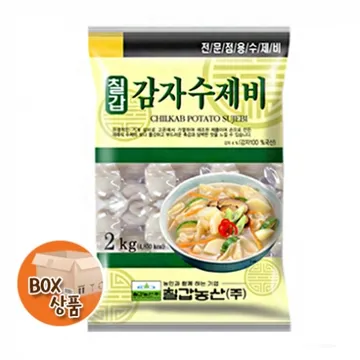 칠갑감자수제비 2kg*6개