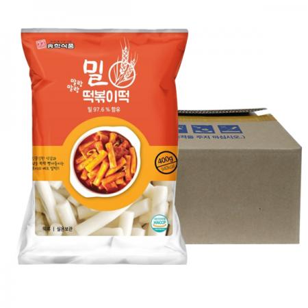 송학 밀떡볶이 400g 10개 1박스 이미지