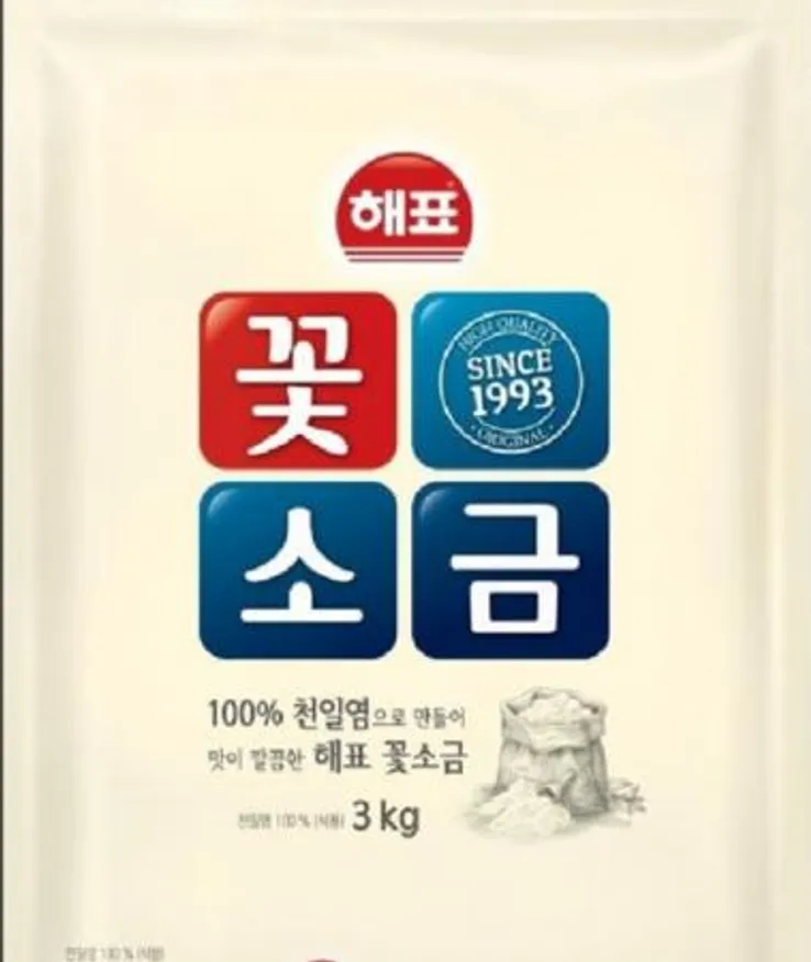 해표 꽃소금3K 1개 이미지