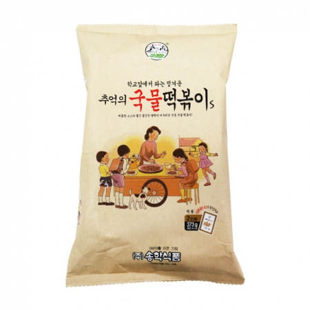 송학국물떡볶이373g 이미지
