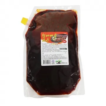 뉴그린 핫바베큐소스2kg 6개 1박스