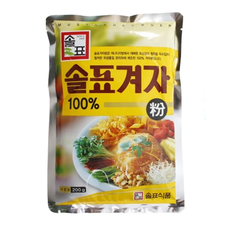 솔표 겨자분200g 10개 이미지