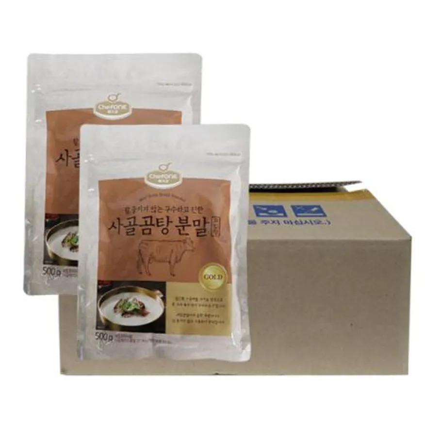 쉐프원 사골곰탕분말500g 20개 1박스 이미지