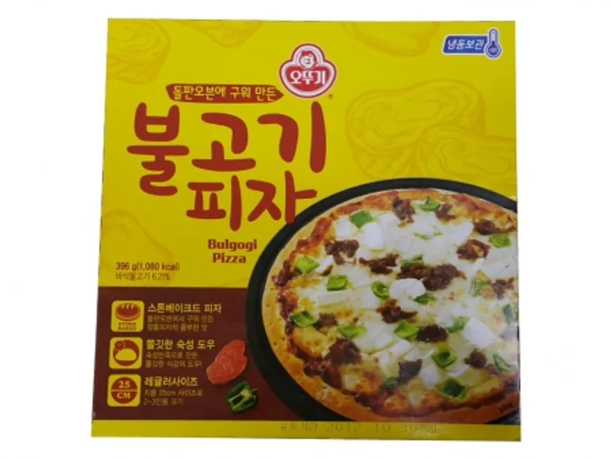 오뚜기불고기피자 이미지