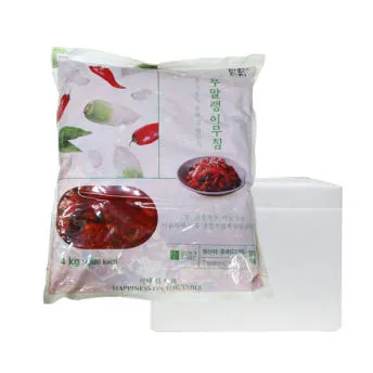 반찬단지 무말랭이무침4kg 4개 1박스