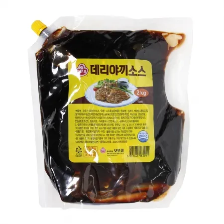 오뚜기 데리야끼소스 2kg 1개