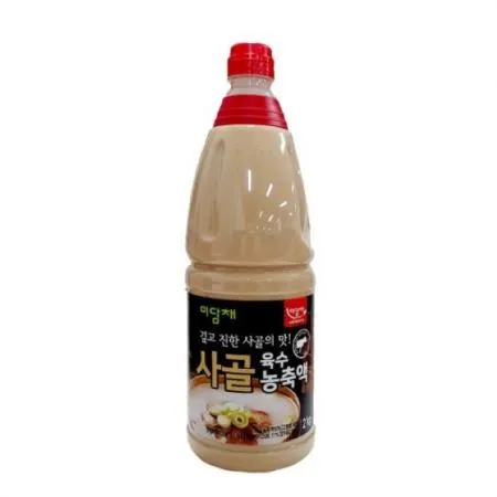미담채 사골육수농축액2kg 1개