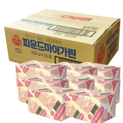 오뚜기 파운드마아가린 450g 20개 1박스