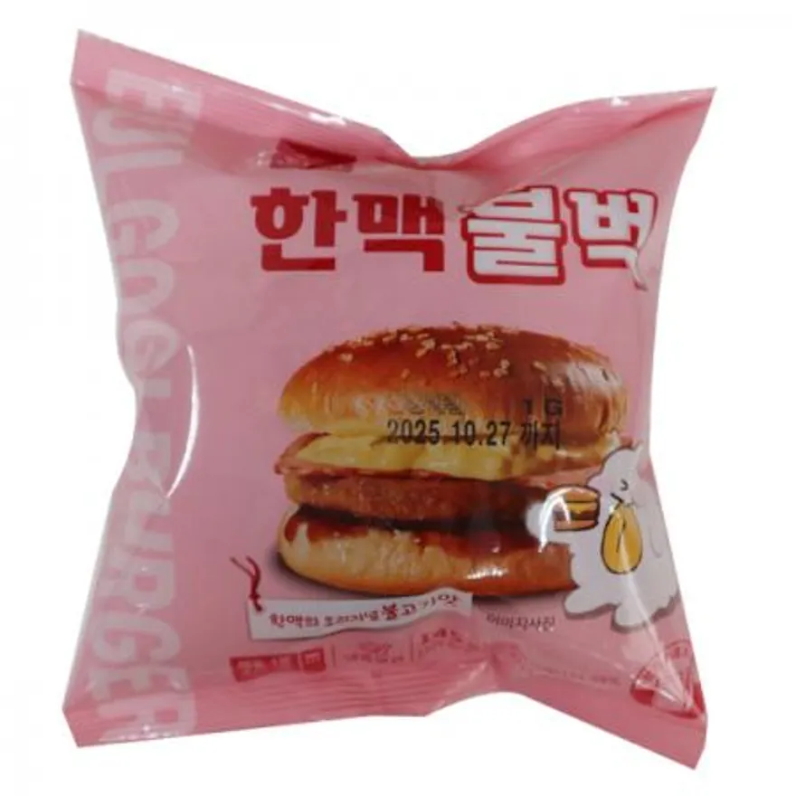 한맥식품 불벅 불고기버거 145g 32개 1박스 이미지