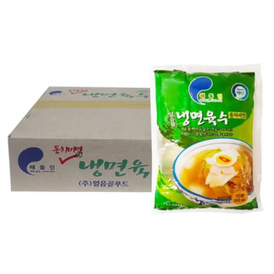 얼음골푸드 해들인 동치미맛냉면육수 310g 30개 1박스 이미지