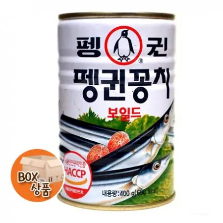 펭귄꽁치 400g 24개 1박스