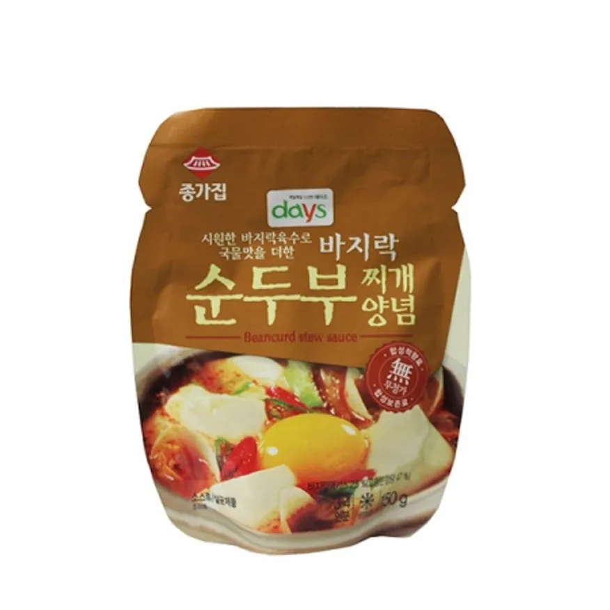 종)바지락순두부찌개양념 이미지