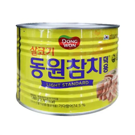 동원 참치 덕용 살코기1.88Kg 6개 1박스