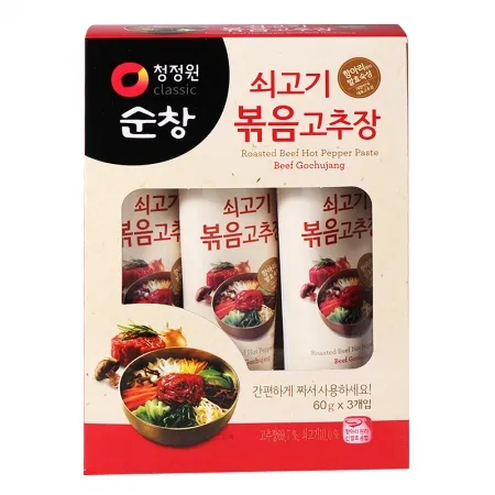 청정원 쇠고기볶음고추장60g 3개