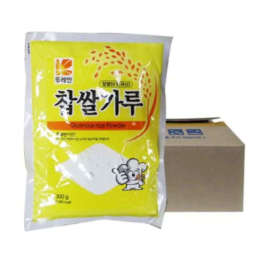 뚜레반 찹쌀가루300g 25개 1박스 찹쌀 55%국산 복합 이미지