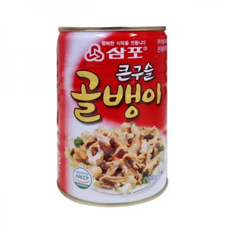 삼포 큰구슬 골뱅이 400g 24개 1박스
