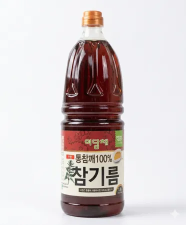 미담채 통참깨100%참기름1.8L 1개