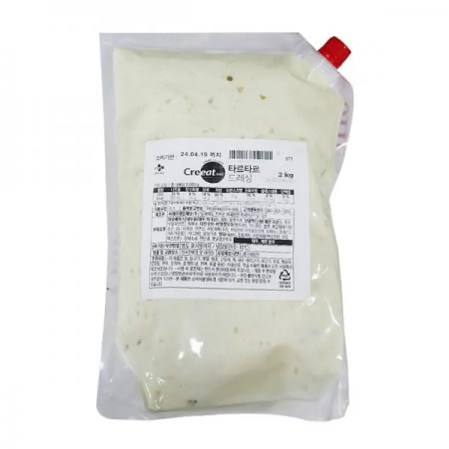 백설 타르타르드레싱2kg(냉장) 이미지