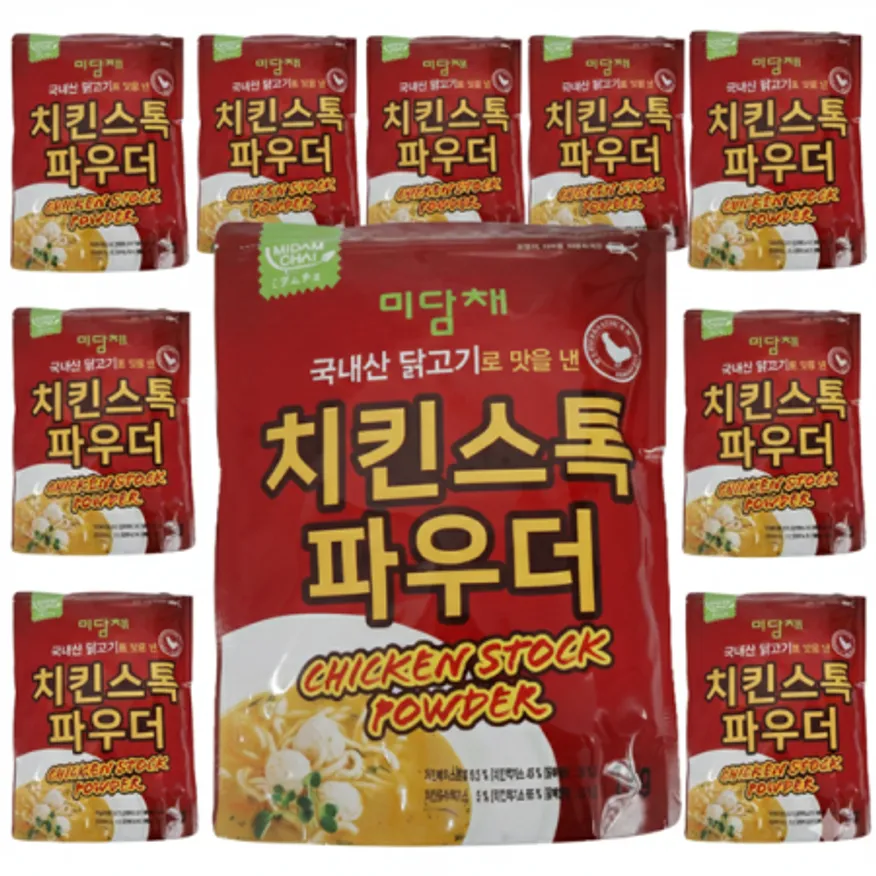 미담채 치킨스톡파우더1kg 10개 1박스 이미지