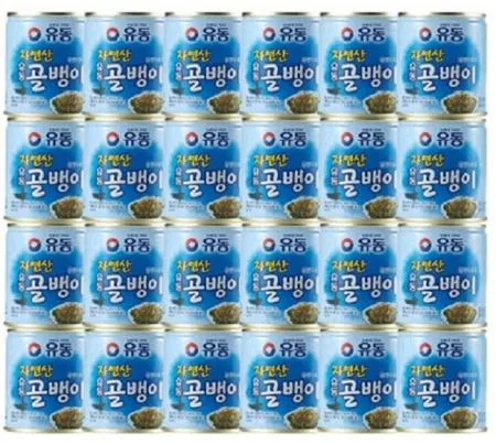 유동 자연산골뱅이230g 24개 1박스