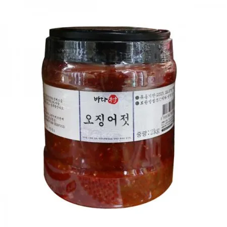 바다촌 오징어젓2kg 1개