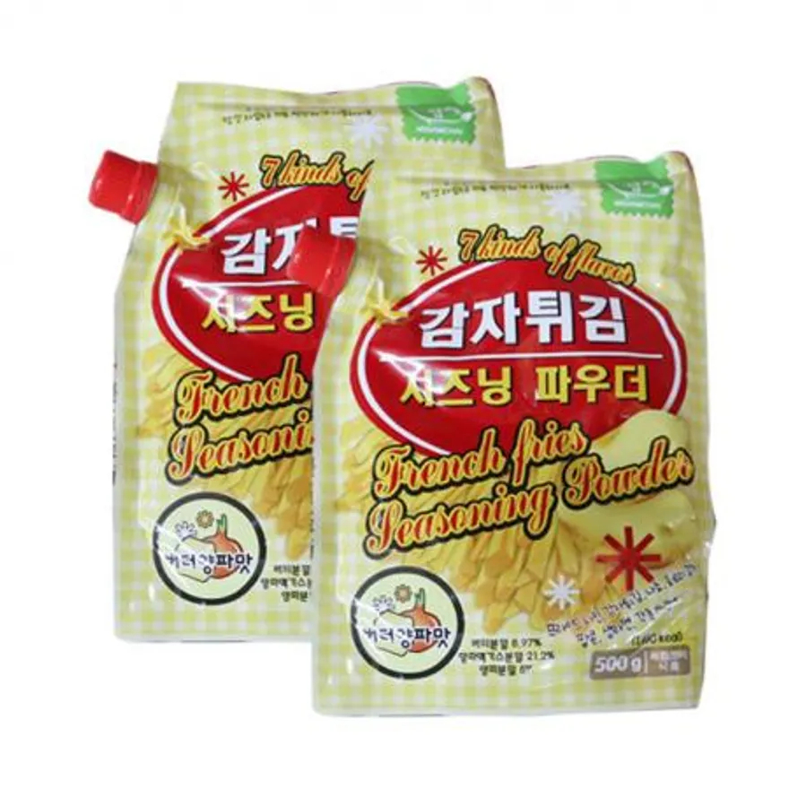미담채 감자튀김 시즈닝파우더 버터양파맛 500g 10개 1박스 이미지
