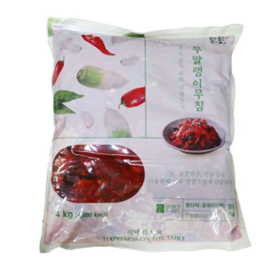 반찬단지 무말랭이4kg 1개 이미지