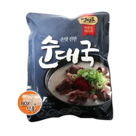 초원 손맛진한순대국600g 25개
