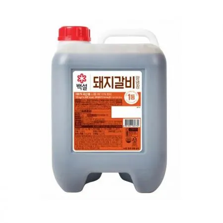 백설 돼지갈비양념장10kg 1개
