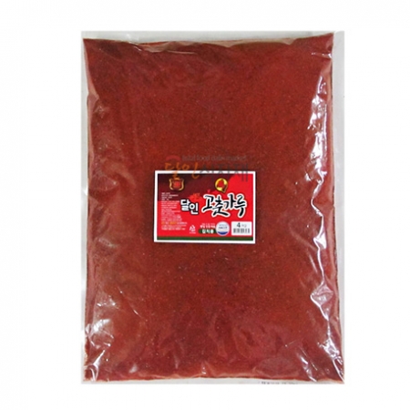 달인 김치용고추가루4kg 햇썹인증 이미지