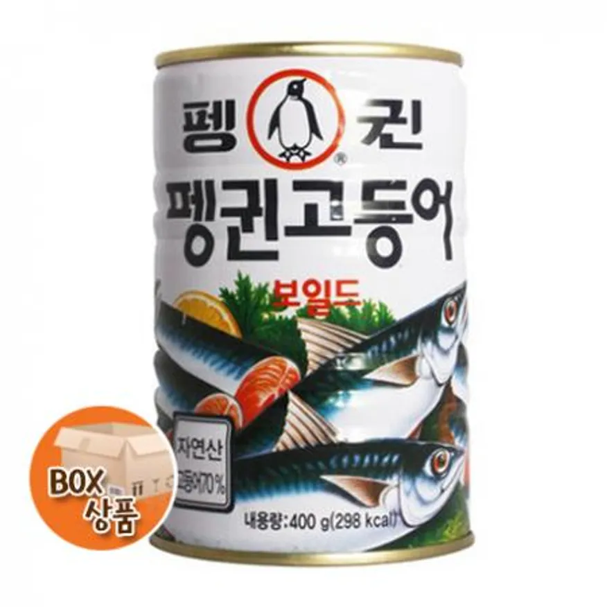 펭귄고등어(400g*24) 1박스 이미지