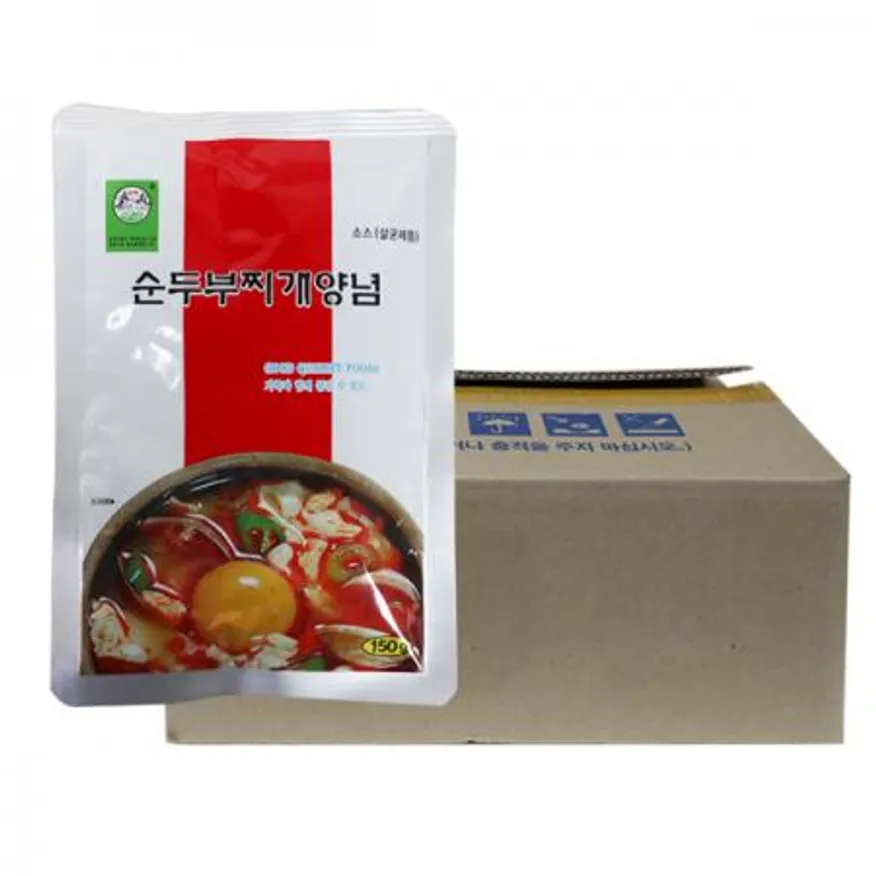 송학 순두부찌개양념150g 30개 1박스 이미지