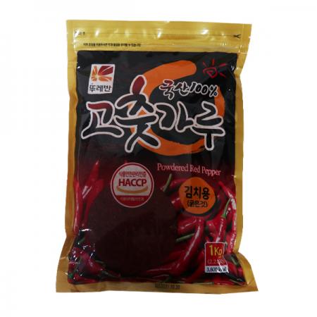 뚜레반 국산고춧가루 김치용1kg 이미지