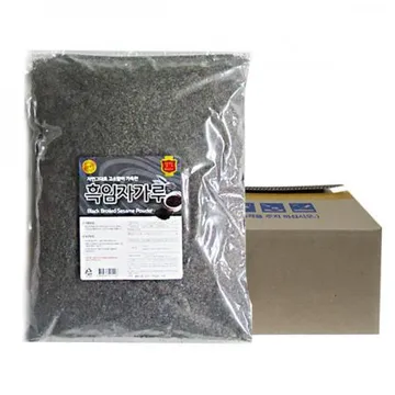 창성식품 볶음 검은깨 흑임자가루1kg 10개 박스