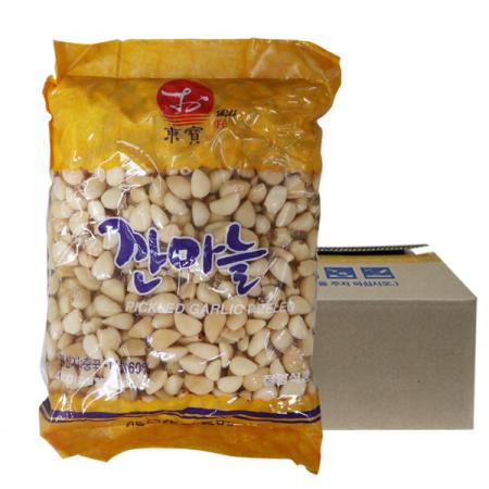 동보 깐마늘절임4kg 4개 1박스 알마늘절임 이미지