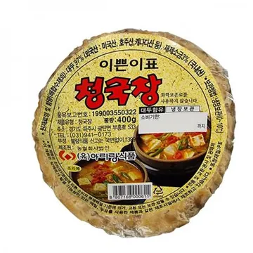 이쁜이표 항아리청국장400g 12개 1박스