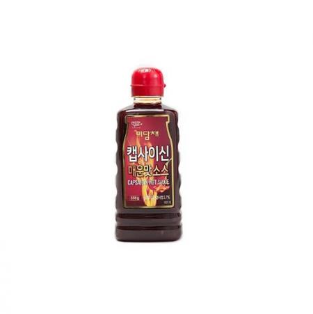 미담채 캡사이신소스 550g 12개 1박스