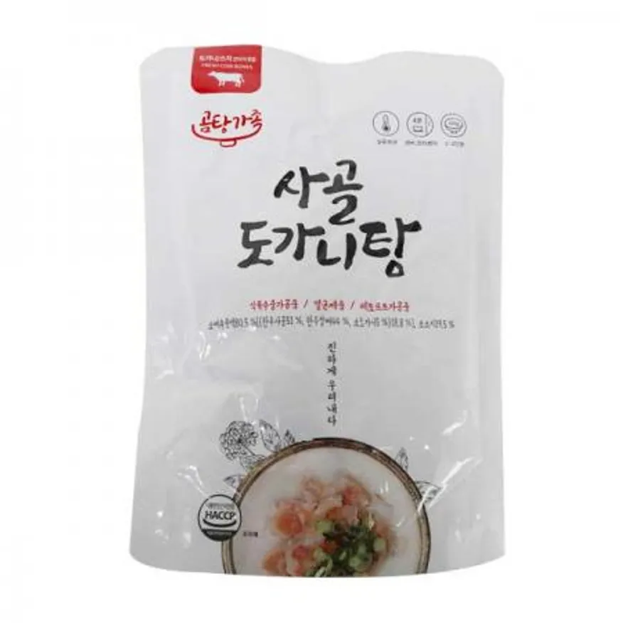 곰탕가족 사골도가니탕500g  이미지