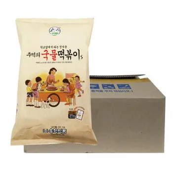 송학 추억의국물떡볶이373g 10개 1박스