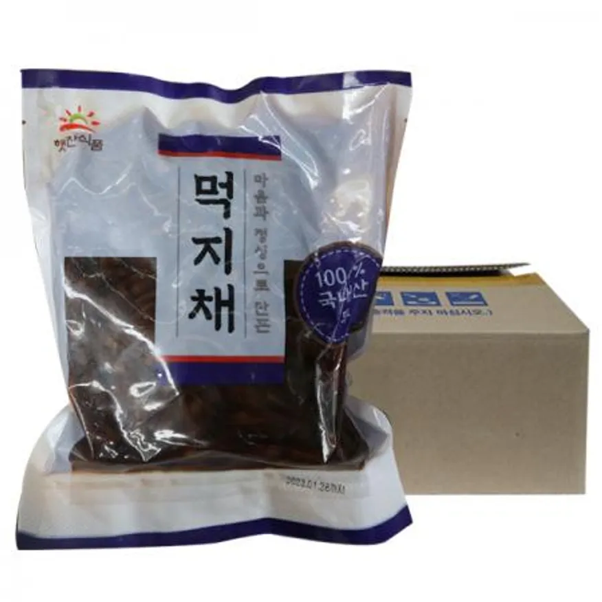 햇찬식품 먹지채1kg 10개 1박스 이미지
