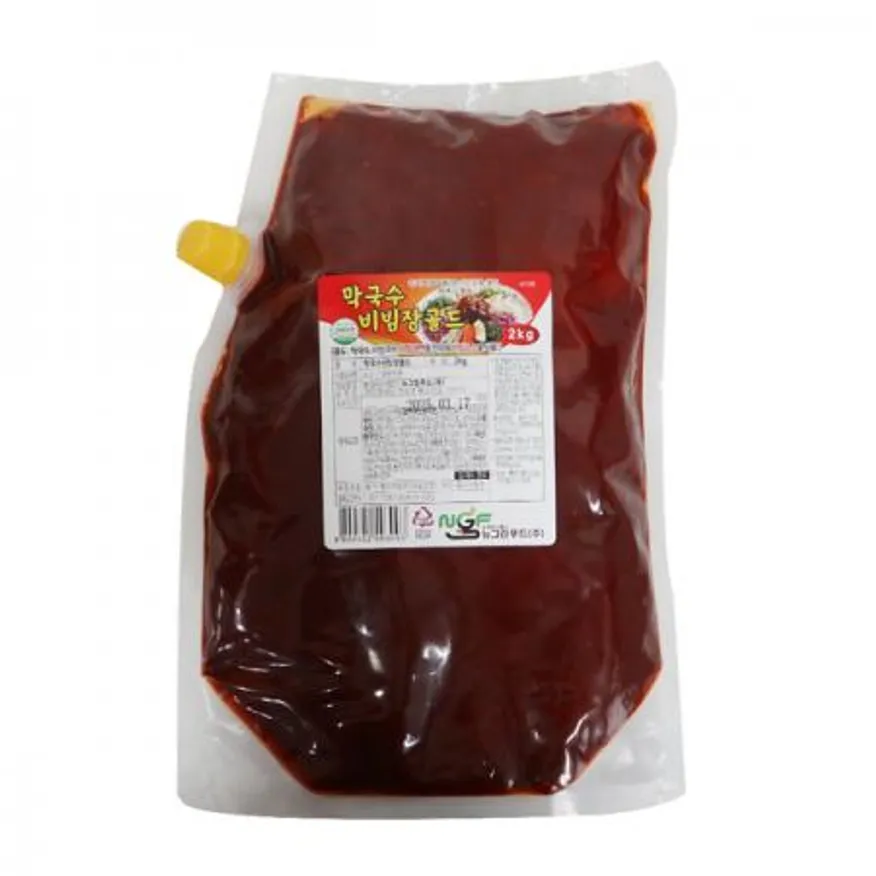 뉴그린 막국수비빔장골드2kg 6개 1박스 이미지