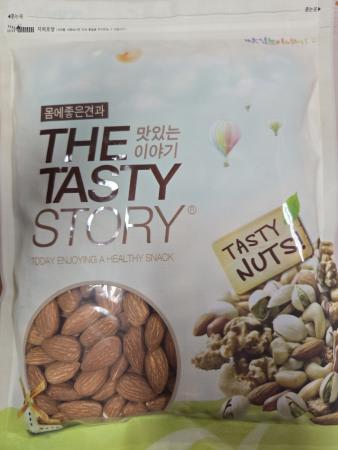 한솔 (미국산) 볶음 통아몬드500g 1개