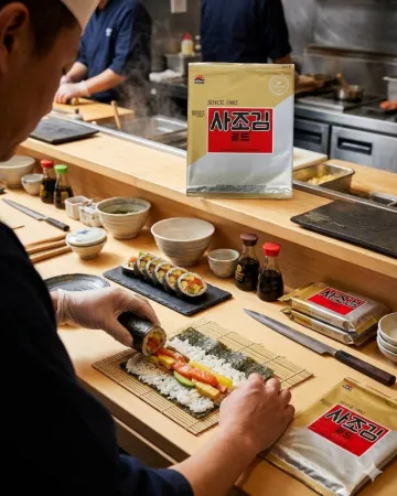 사조김골드 김밥용김 (2.8g 전장10매) 28g 10봉  이미지