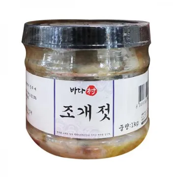 바다촌 조개젓1kg 1개