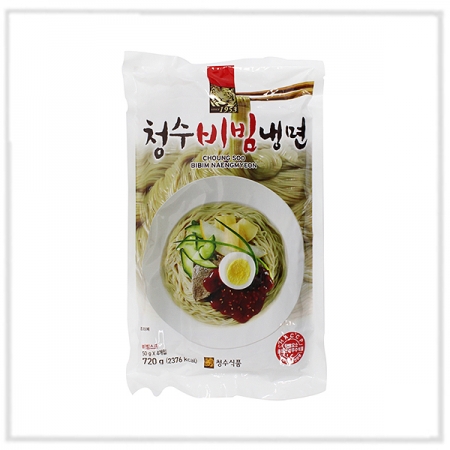 청수비빔냉면720g 1개 소스포함 4인분 이미지