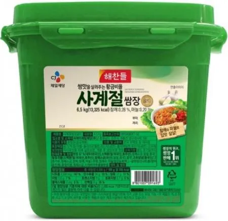 CJ제일제당 해찬들 사계절 쌈장 골드 6.5kg 1개