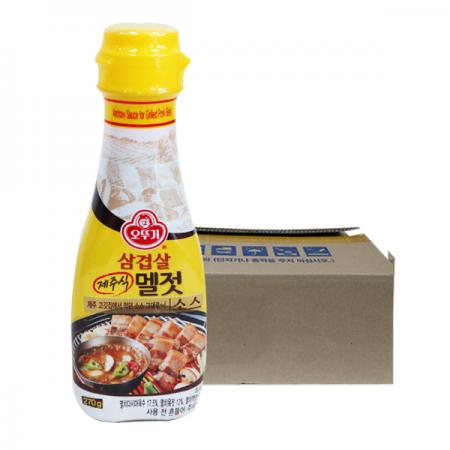 오뚜기 삼겹살 제주식멧젓270g 9개 박스 이미지